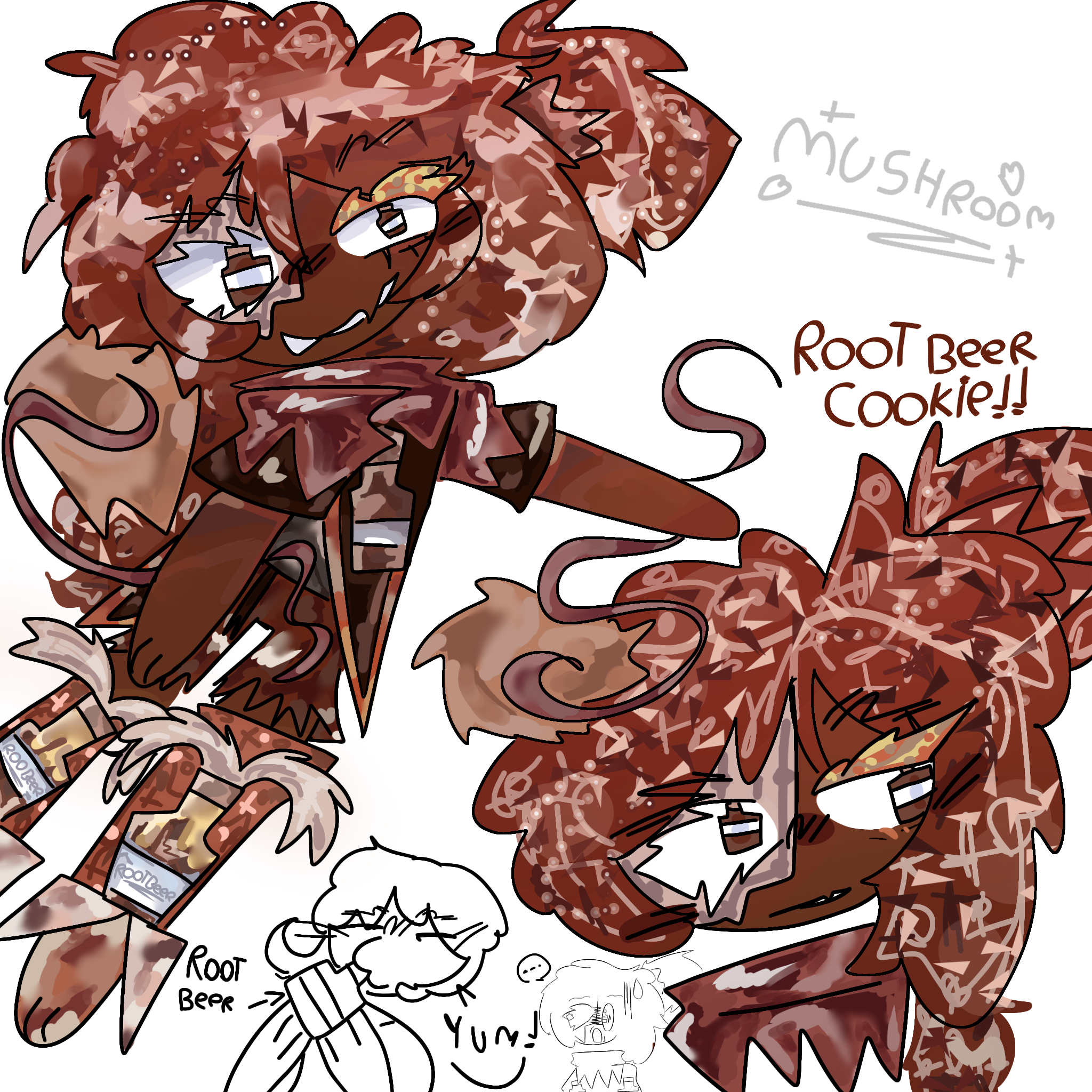 root beer cookie!!(crk oc) - ibisPaint