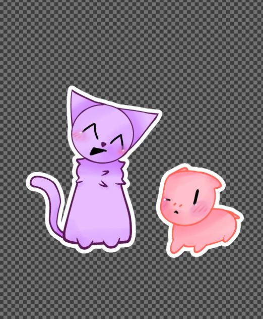 just random animal and random color.