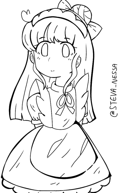 Maid girl