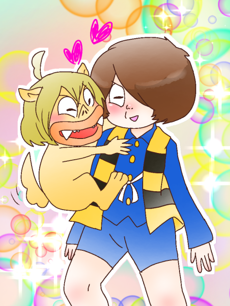 鬼太郎とシーサー