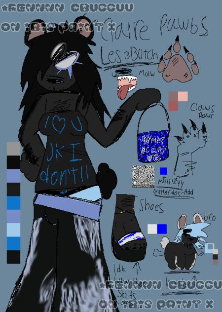 CLAIREER the black bear