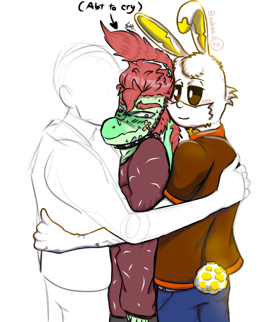 Collab with BaskezEZ and Milky the Husky