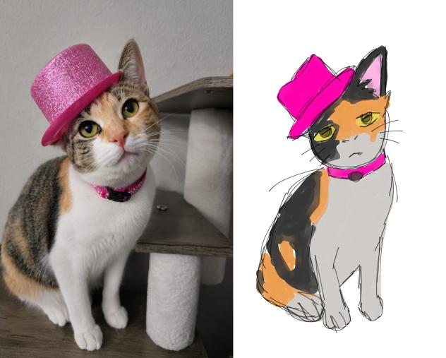lazy art of mah cat