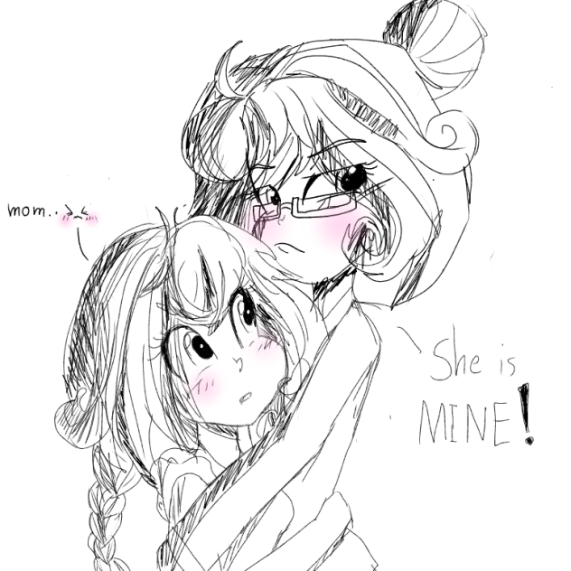 SHE IS MINE - ibisPaint