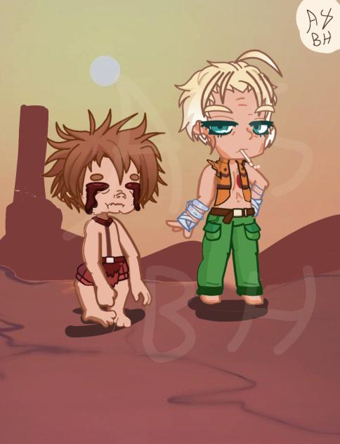 Benny and gorrister gacha life edit