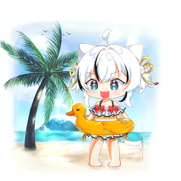 duck buoy... and beach, hehe