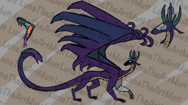 Roblox Skin… OC Astaeus Dragon!