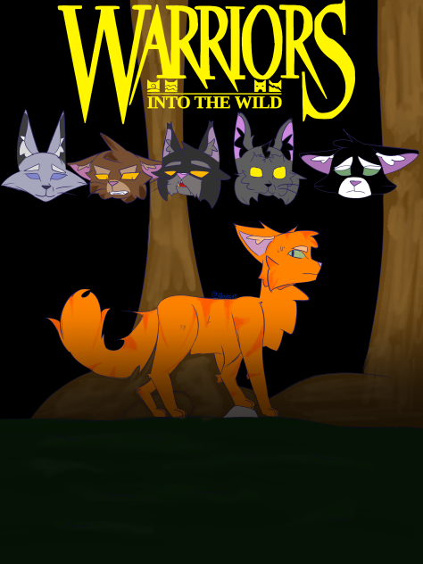 warrior cats into the wild custom cover