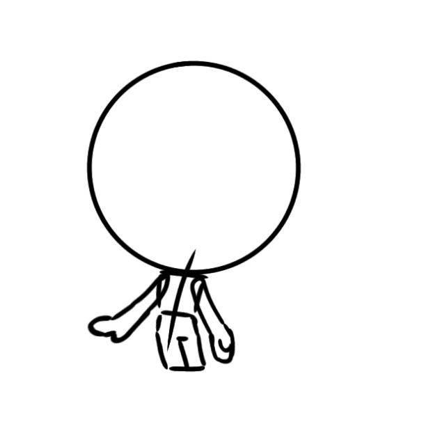 Bouncy rough draft - ibisPaint