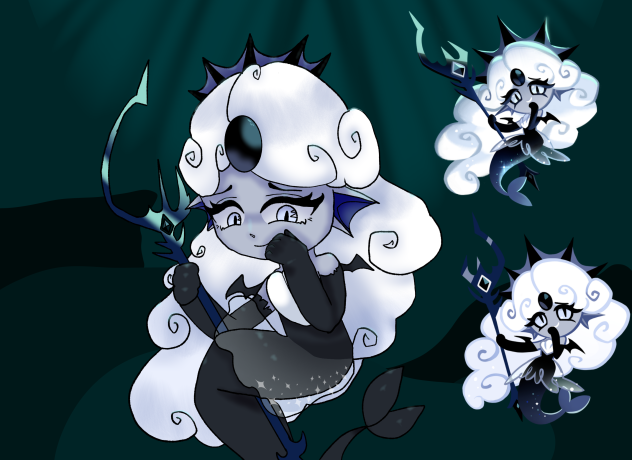 Black Pearl Cooki fanart for sum reason