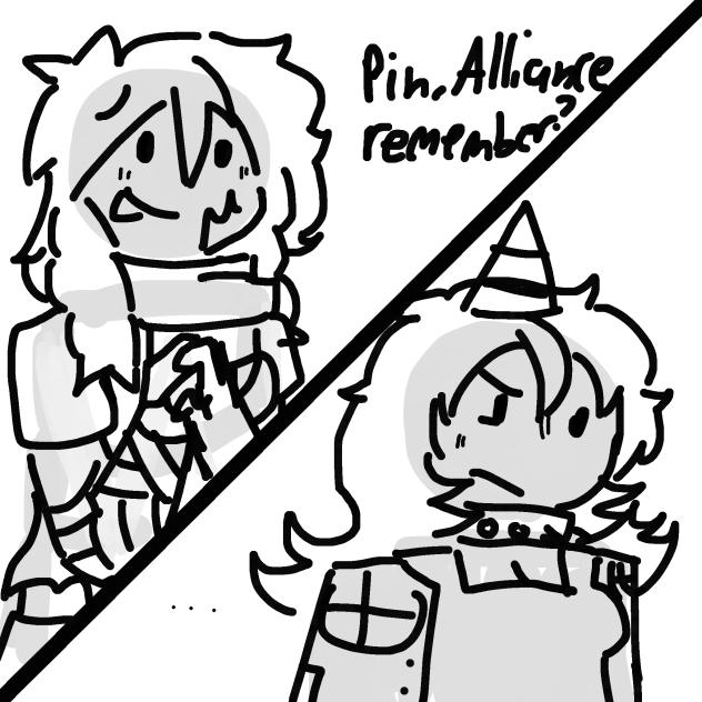 Pin, alliance remember.