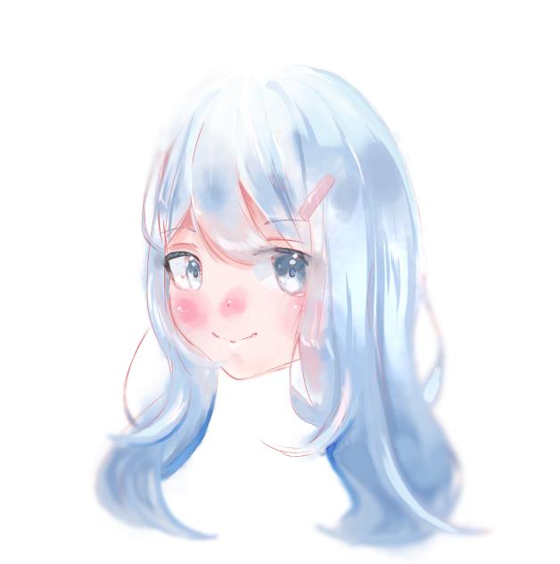 『淡い女の子』