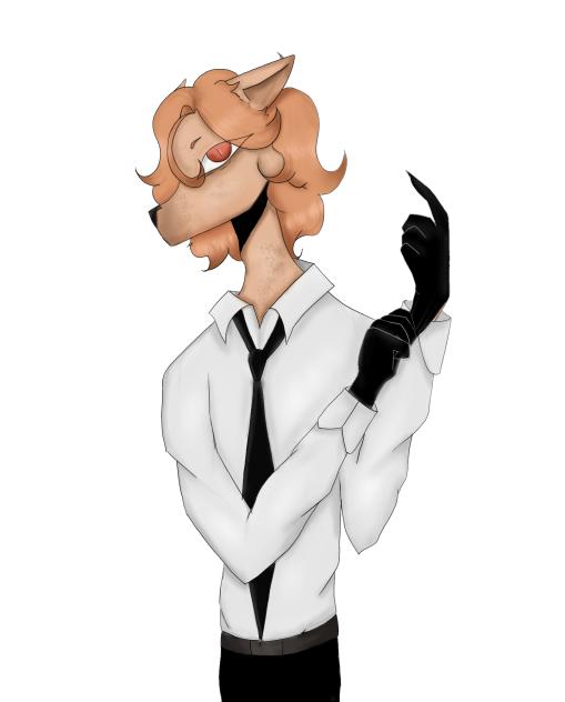 Redraw of an old fox drawin