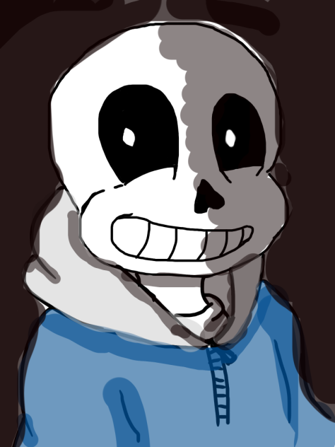 Sans ( undertale ) - ibisPaint