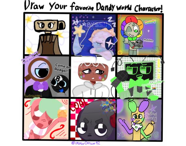 Favorite Dandy’s World character collab