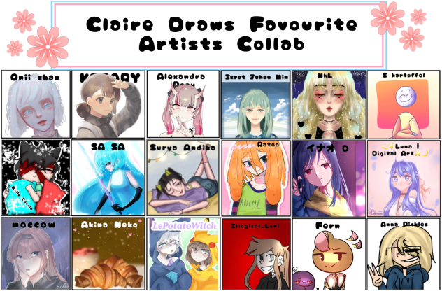 My Fav Artists Collab!^^