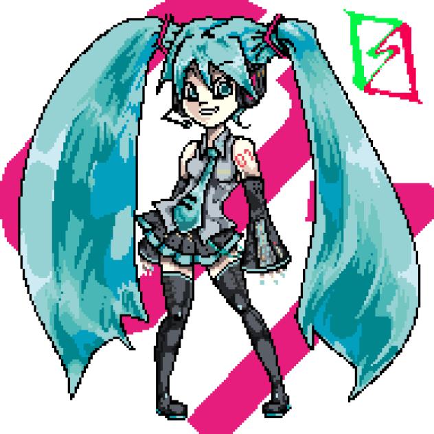 Pixel Miku