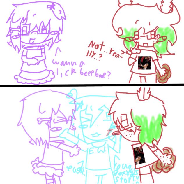 Lelellelle licking beep boop lelelelelel