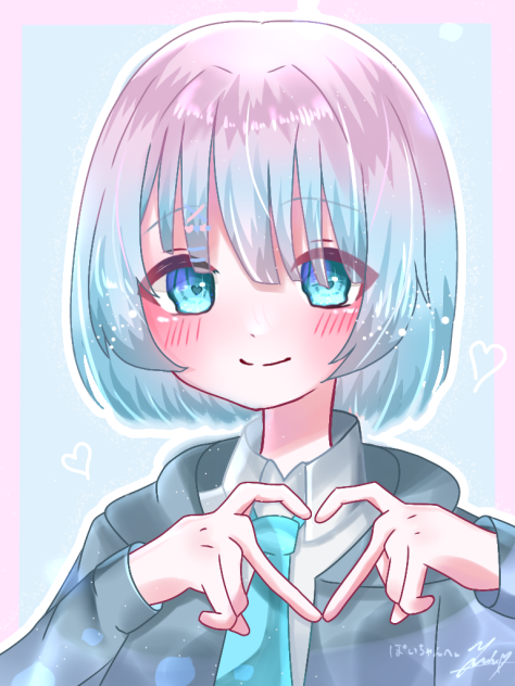 💗💙🤍