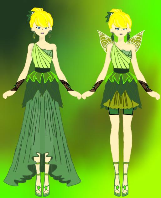Tinker bell new outfits