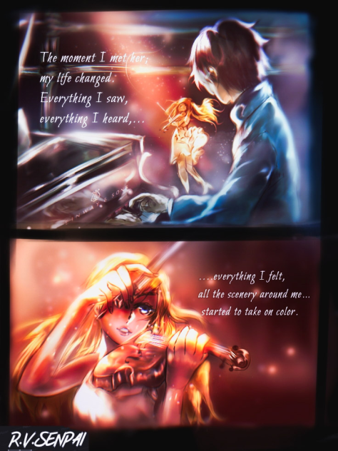 Your lie in April Panel