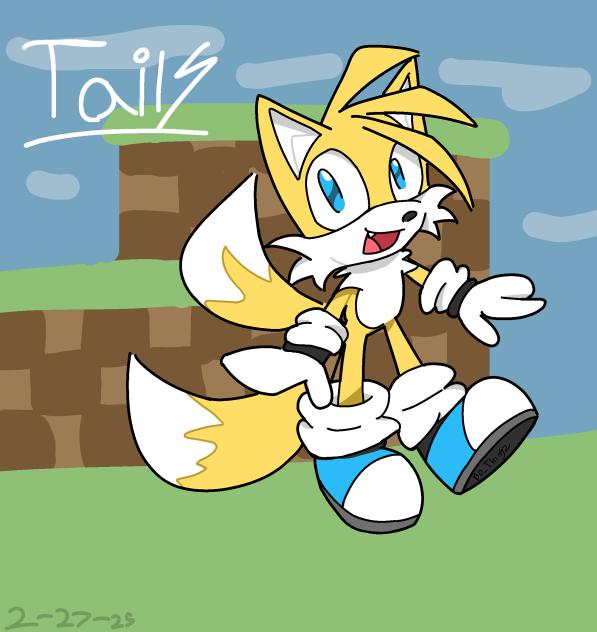 Drawing of Tails