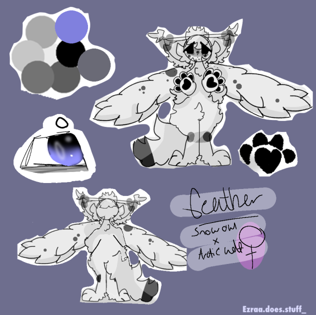 Feather ref sheet