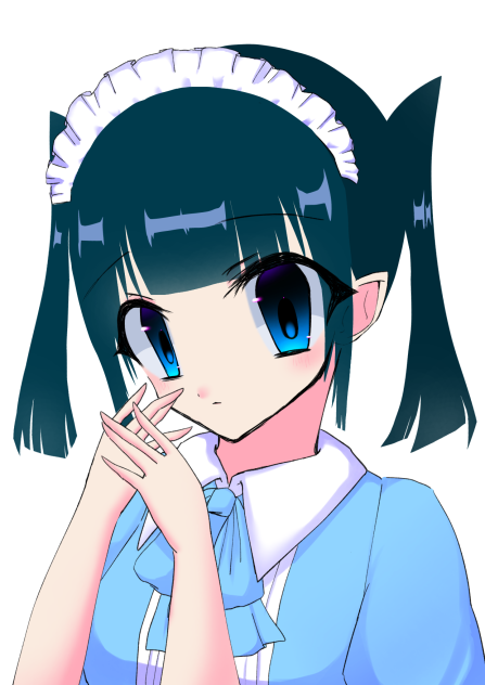 メイド娘描いたよ~