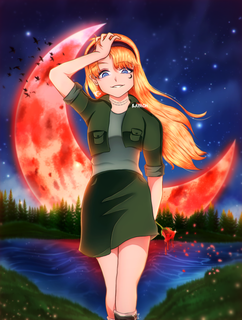 Girl of the new moon