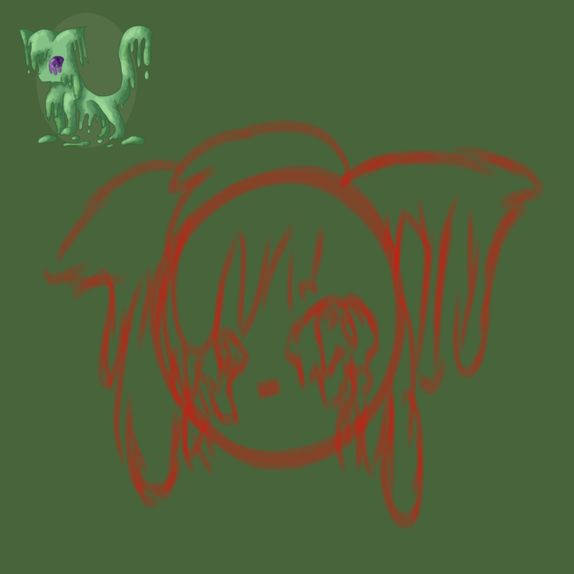 Slime Cat Animation Sketch
