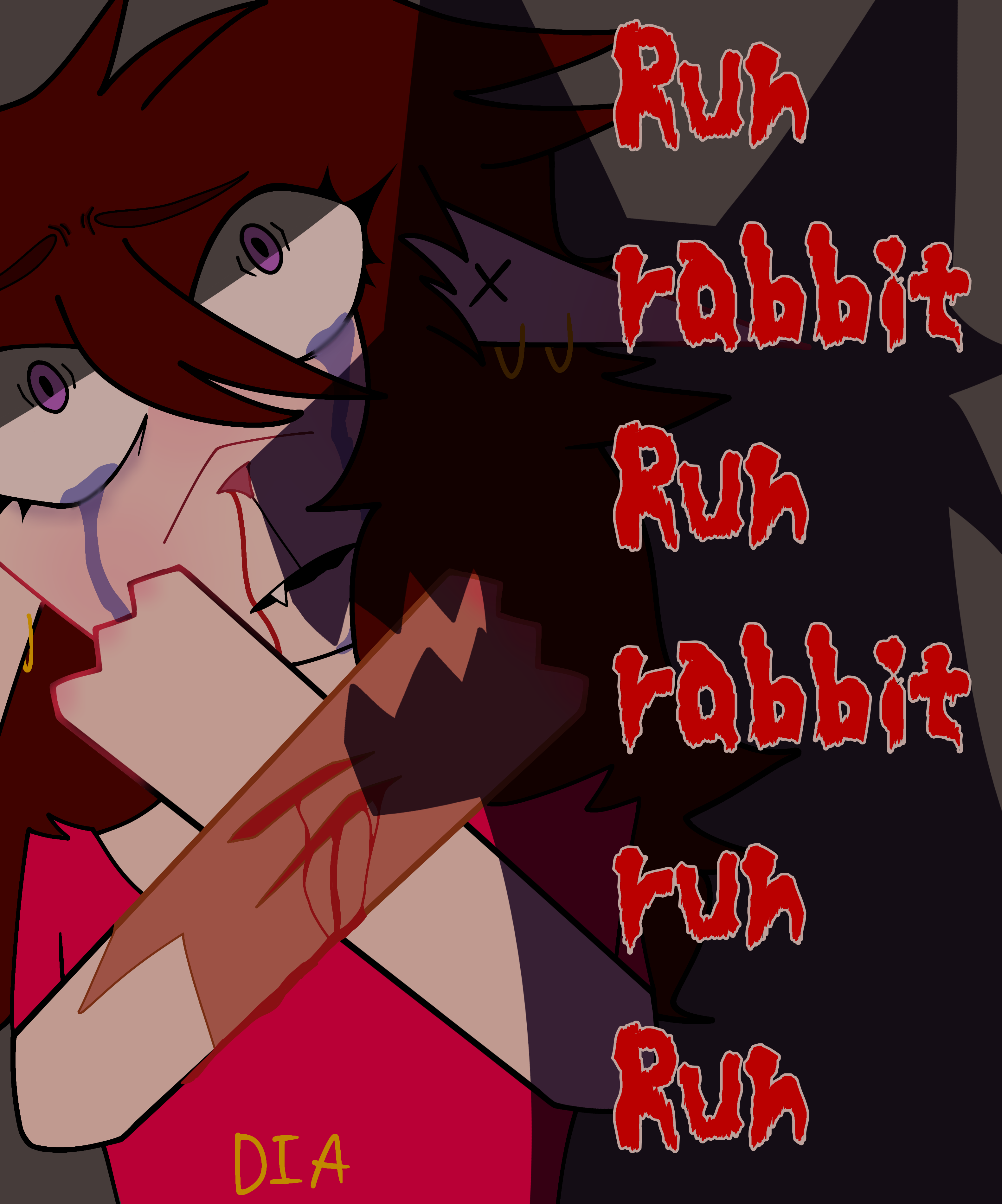 🏃run rabbit - ibisPaint