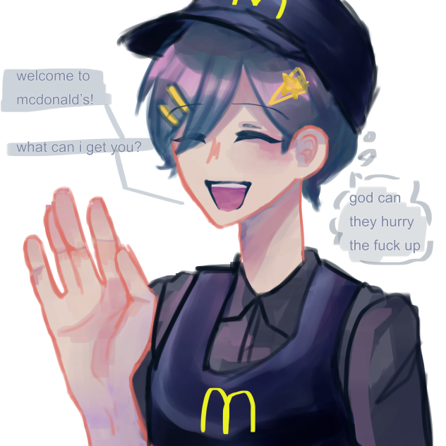 David at the McDonald