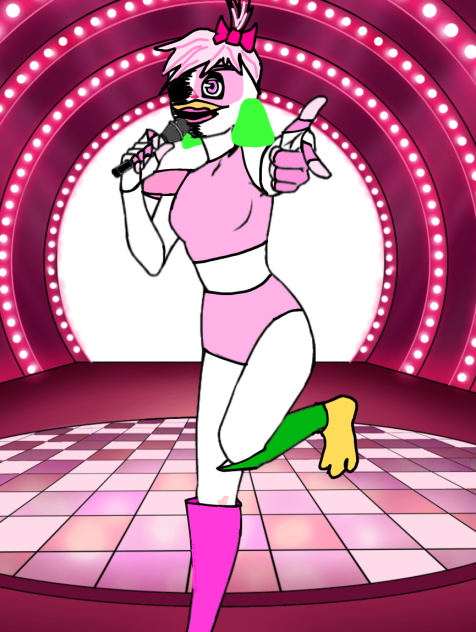 Glamrock chica