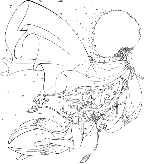 ☆福よ来い☆(線画)