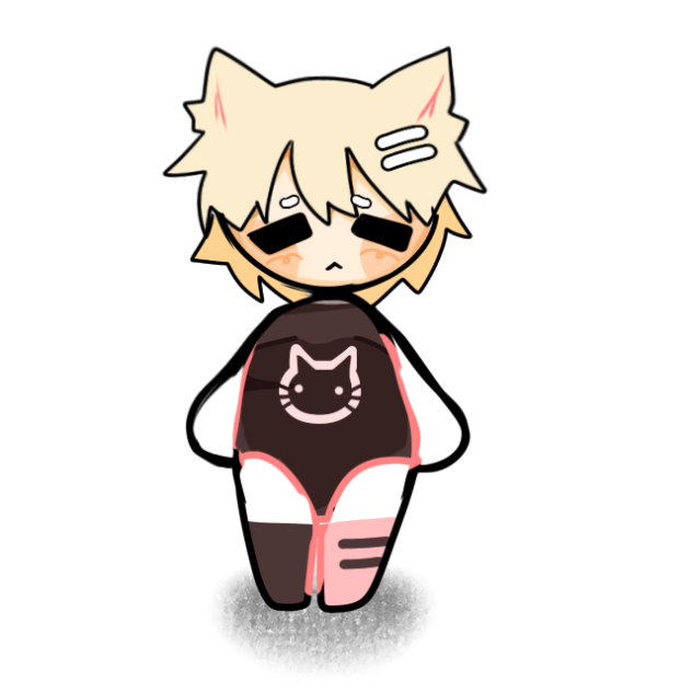 Sad cat - ibisPaint