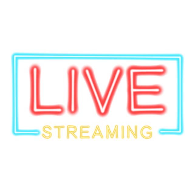 live streaming neon light