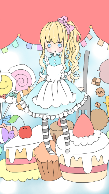 アリス   塗ってみた01