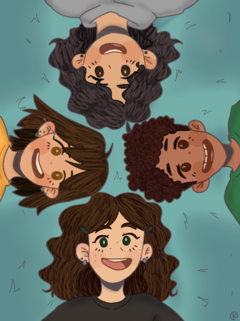 My friends, omori style!