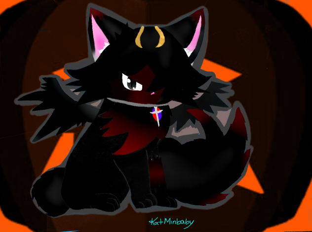 My Demon Cat Creation - ibisPaint