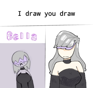 i draw you draw with Bella Pearl