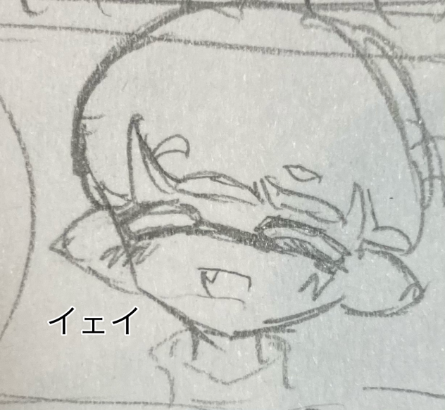 ラズくん下書き