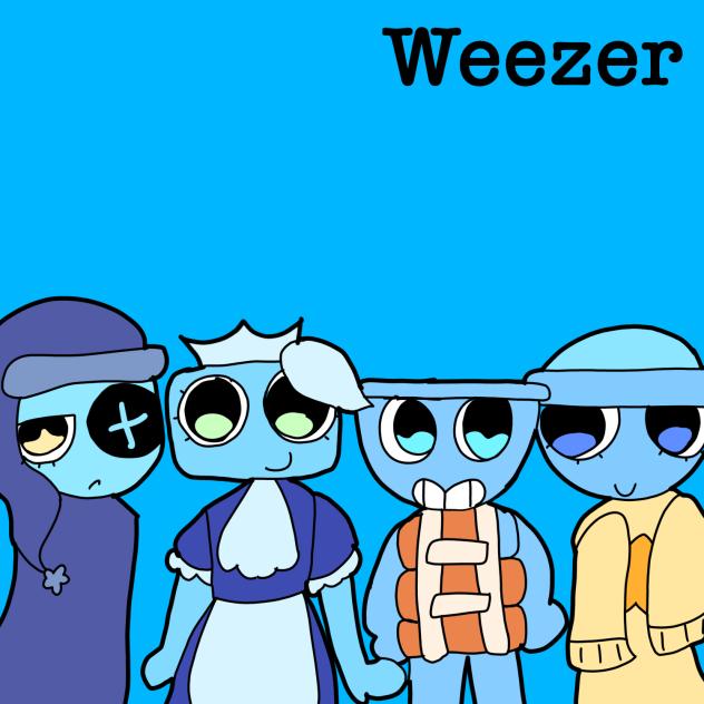 ignore how ugly finn is but weezer