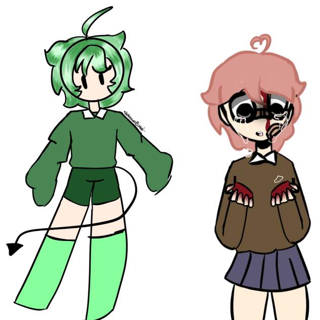 Trying new art styles - ibisPaint