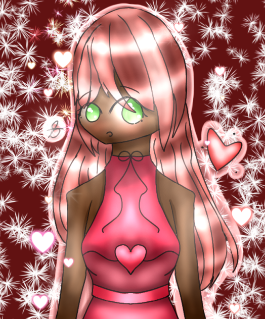 A Nice girl with sliky nice hair