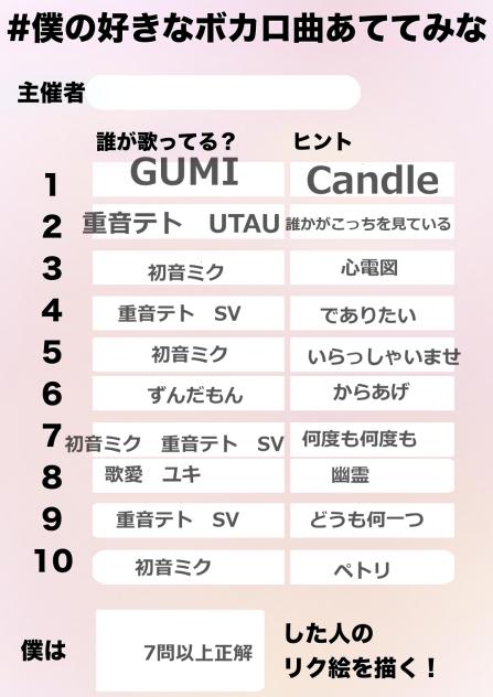 ボカロ