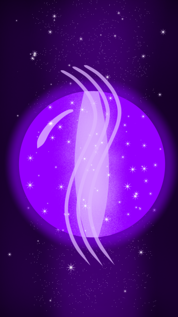 Purple marble