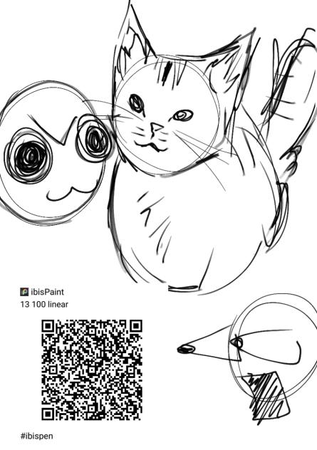 my brush that I usually use - ibisPaint