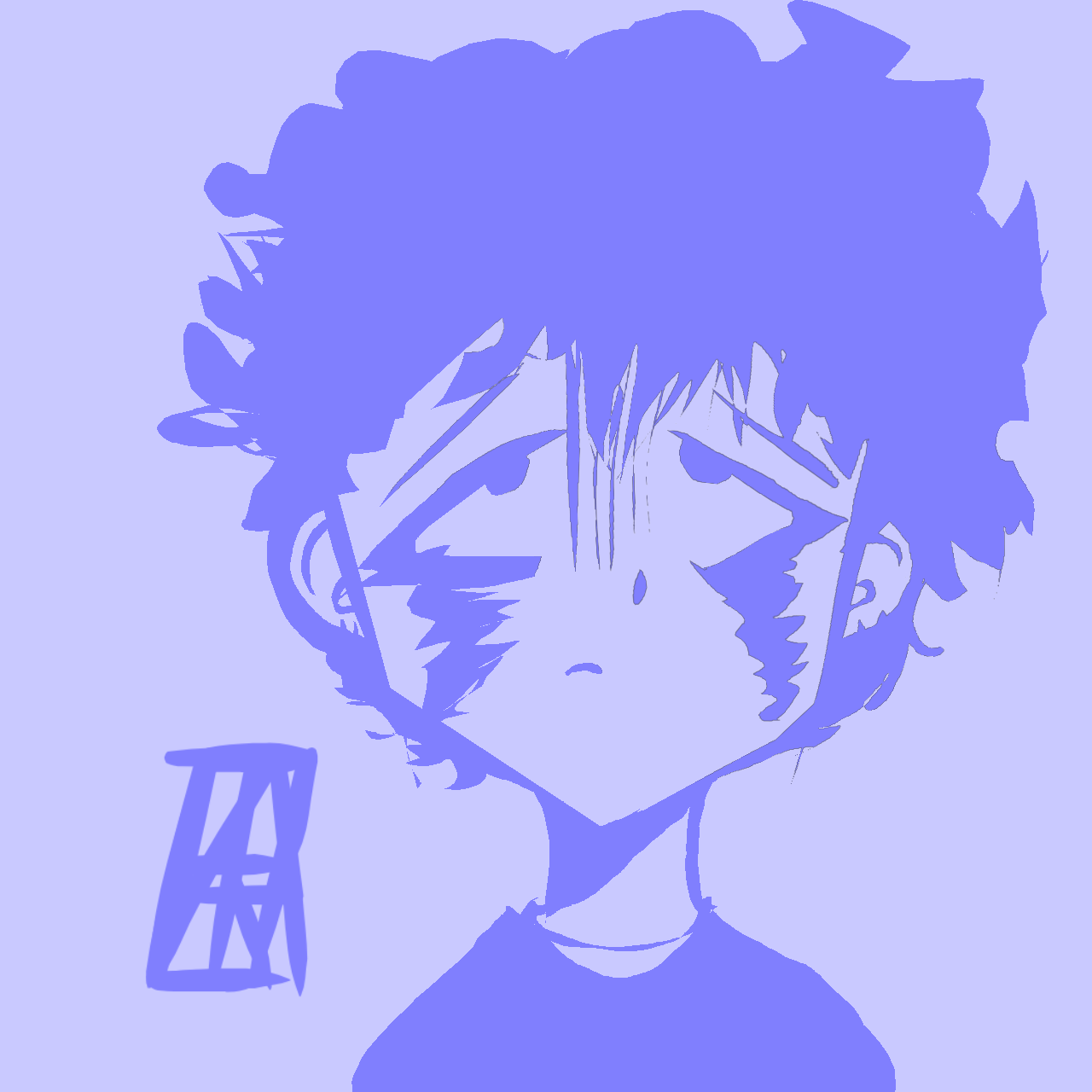 Drawing with laso ibisPaint