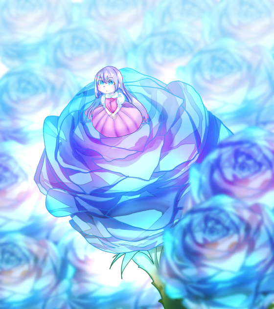 青い世界