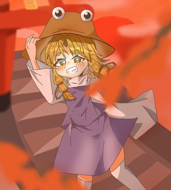 諏訪子様(色覚クイズの答えも！)